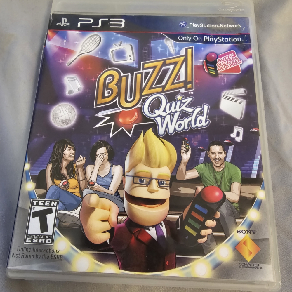 Sony Buzz! Quiz World for PS3 - Purple